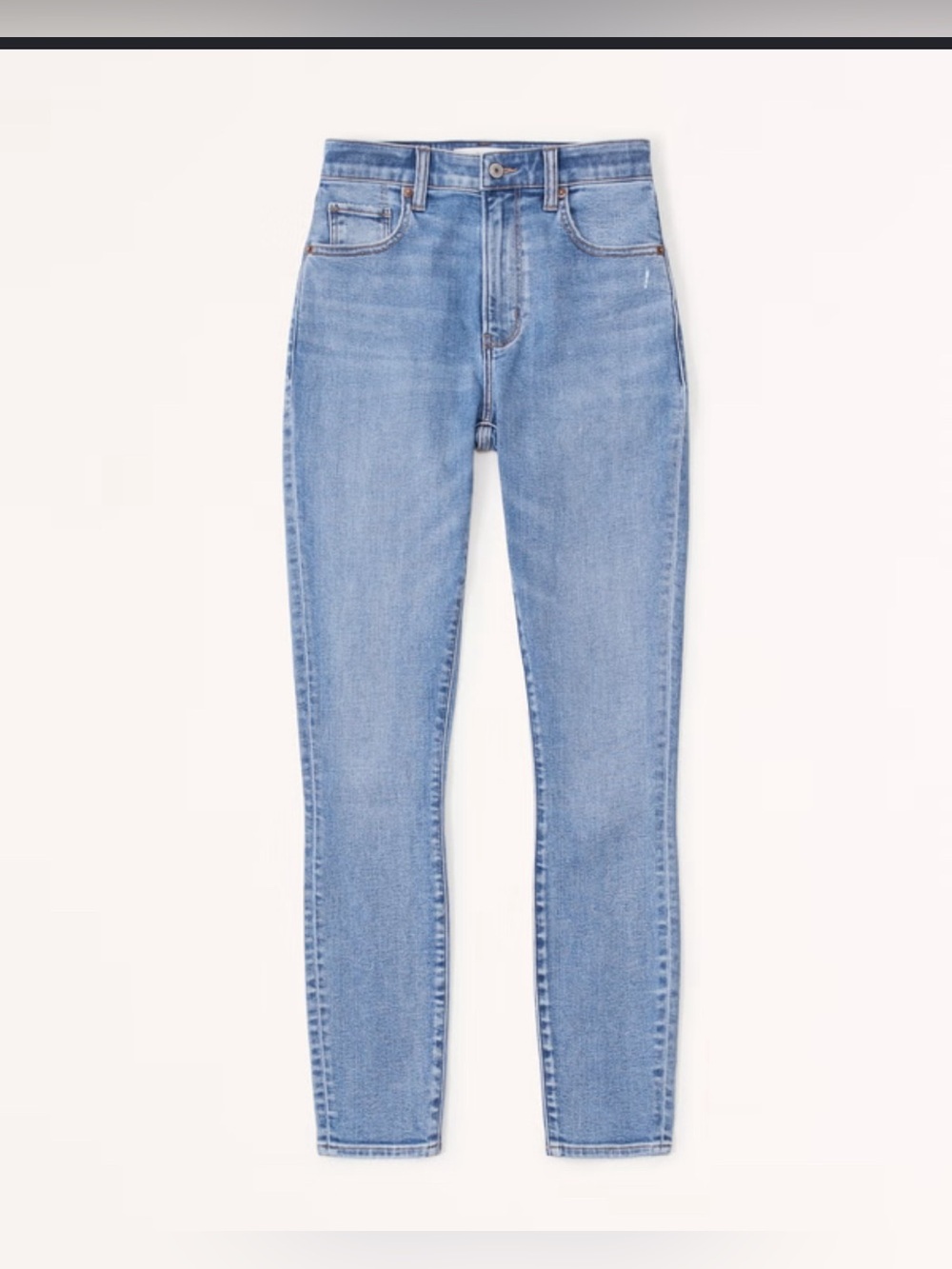 Abercrombie & Fitch Women’s Skinny Jeans - Light Blue Size 28/6S